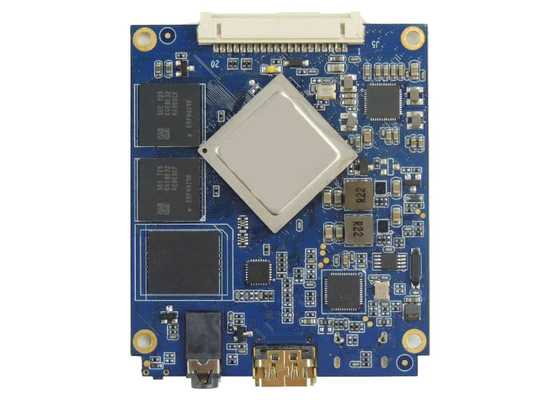 Green or Blue Customized Epoxy Resin Rigid PCBA Circuit Board with Mechanical Rigidity