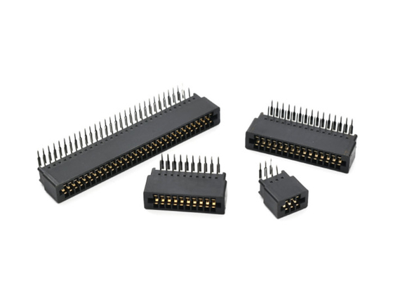 2.54mm Pitch EDGE CARD Connector with 90° Gold Finger Slot for Secure PCB Connections