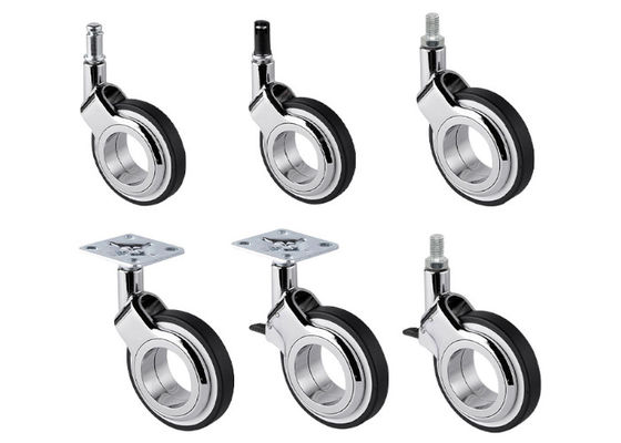 Universal Caster 2.5-inch Polyurethane Casters for Household and Office Furniture