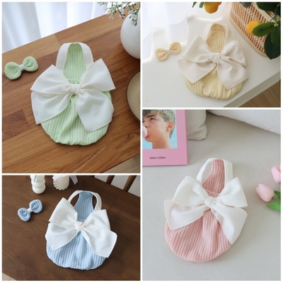 Lightweight Bow-Strapped Pet Skirt for Small Dogs Cats