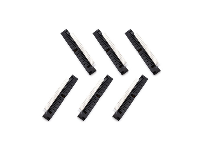 180° Gold-Plated IDC Socket Cowhorn Connector for LED Applications at Low Frequency