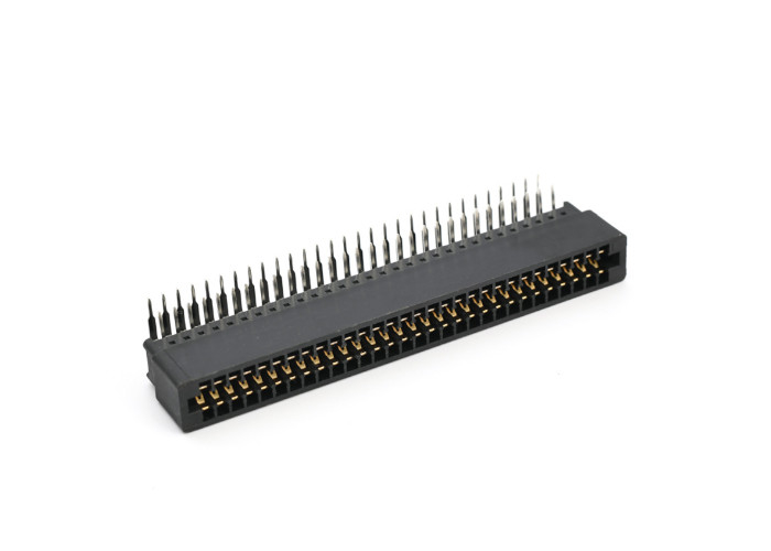 2.54mm Pitch EDGE CARD Connector with 90° Gold Finger Slot for Secure PCB Connections