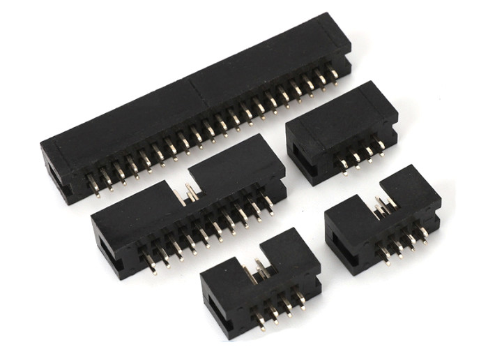 High-Density 2.54mm Pitch Gold-Plated 10P Socket for DC3 PCB Connector Element
