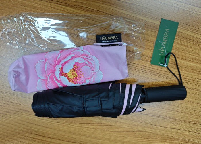 Introducing The World's First Electric Umbrella With UPF50 UV Protection 53.5 Cm * 6 Ribs