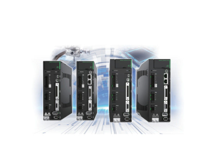 E2 series servo drive, paired with AC servo motor, supports intelligent adjustment free function.