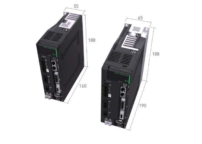 E2 series servo drive, paired with AC servo motor, supports intelligent adjustment free function.