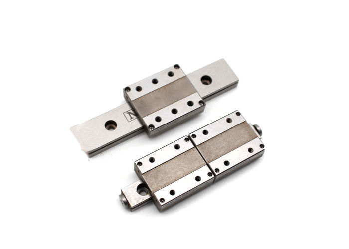 Linear guide SER micro, roller type, long life, high load capacity.