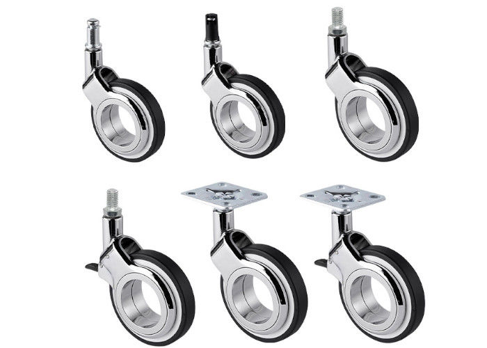 3-inch Customized Silent Universal Caster Polyurethane Material For Home And Office Use