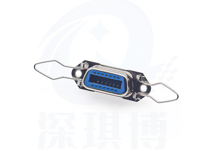 180 - Degree Straight - Plug Board Female Header of 57 Series 14P/24P/36P/50P Female Header, Slot - type Printer Interface