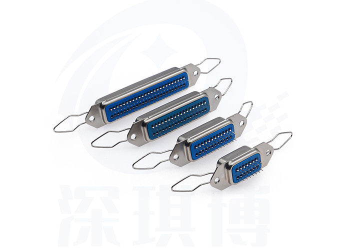 180 - Degree Straight - Plug Board Female Header of 57 Series 14P/24P/36P/50P Female Header, Slot - type Printer Interface