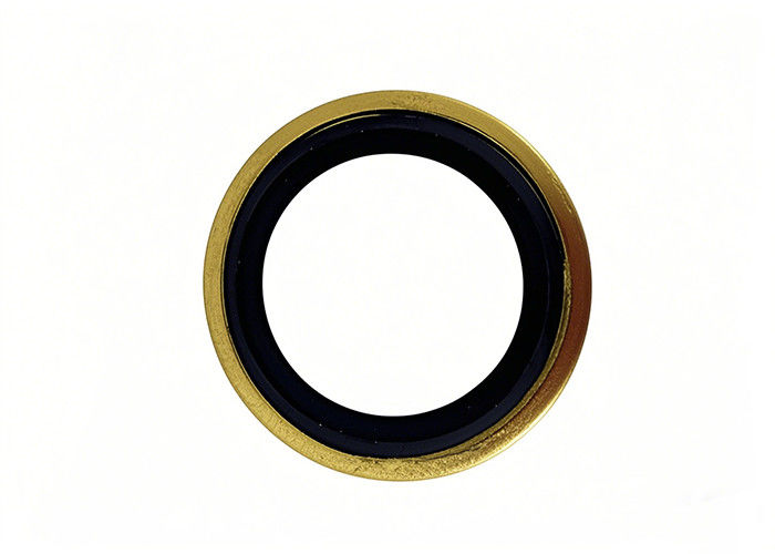High - pressure, Wear - resistant and Oil - resistant Galvanized and Copper - plated Hydraulic Joint Combined Washers, Carbon Steel, Compression - resistant and Wear - resistant