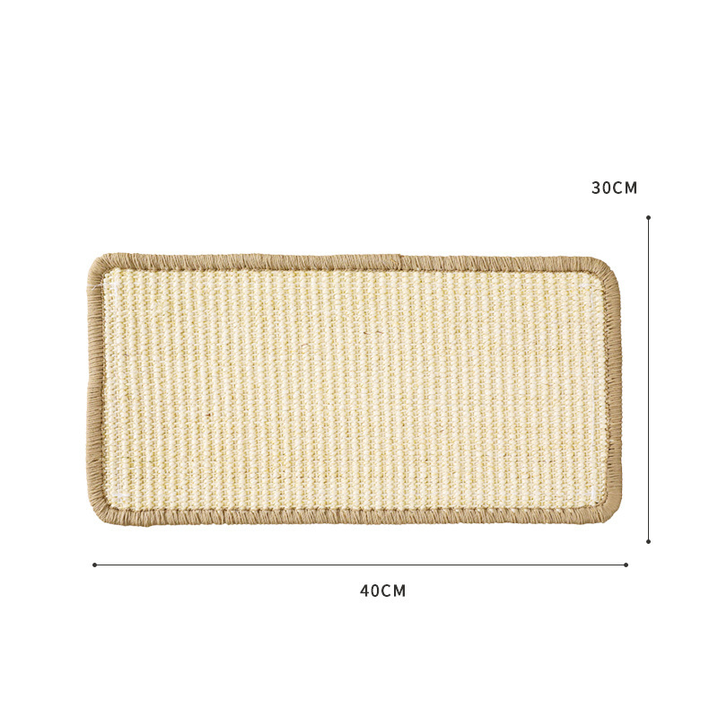 Wall-Mounted Sisal Cat Scratching Post for Furniture Protection
