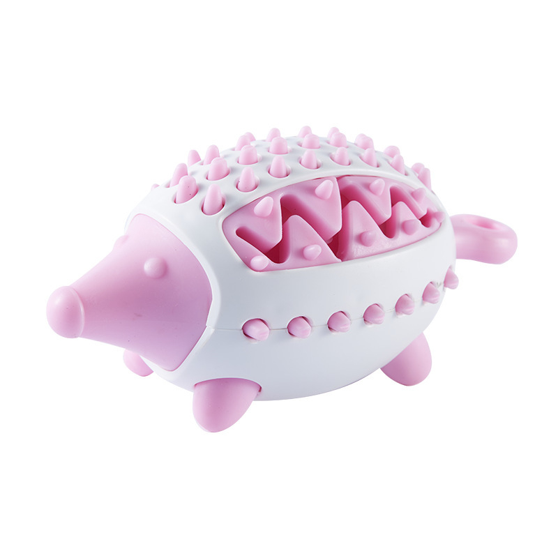 TPR Slow Feed Treat Ball Chew Toy for Dogs and Cats