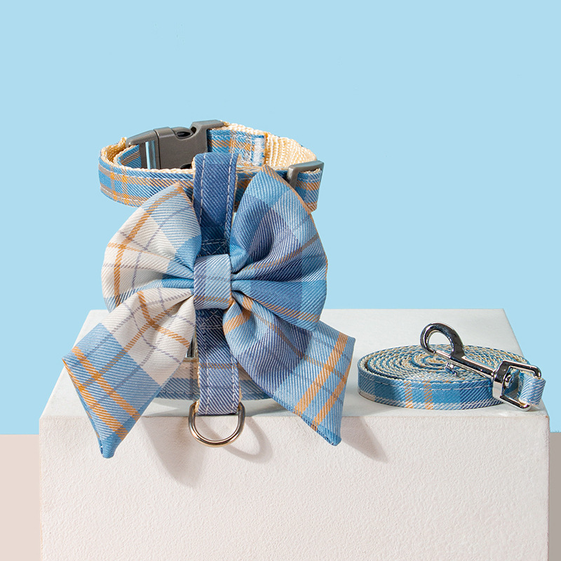 Adjustable Cat Harness Leash Set with JK Skirt Design