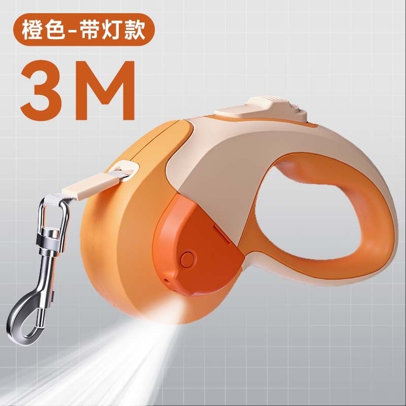 Retractable Dog Leash for Small Medium Dogs 3m 5m Auto Reel Shock Absorbing