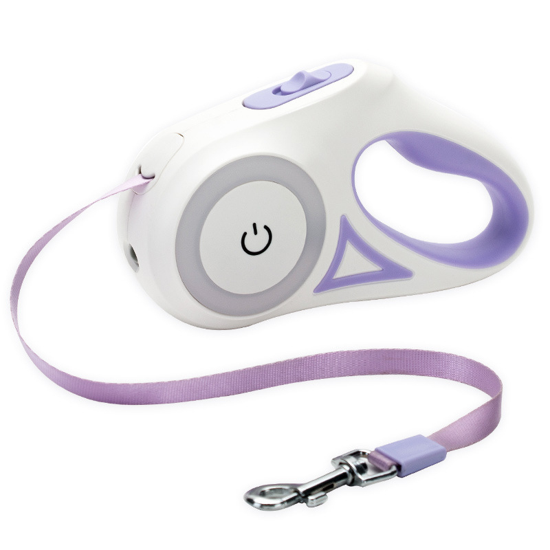 Light-Triggered Automatic Dog Leash with Glow in Dark